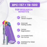 BPC-157 & TB-500 — Faster Recovery, Joint & Tendon Support, Improved Healing Quality, Cellular Regeneration