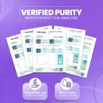 PeptidePower 99%+ purity research-grade peptides verified by independent third-party COA analysis