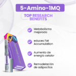 5-Amino-1MQ Beneficios: Metabolismo mejorado, educes Fat Accumulation, Aumento de energía celular, Remodelación de adipocitos