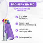 BPC-157 & TB-500 Vorteile: Schnellere Genesung, Gelenk- und Sehnenunterstützung, Verbesserte Heilungsqualität