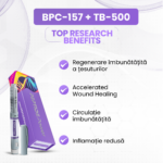 BPC-157 & TB-500 Beneficii: Regenerare îmbunătățită a țesuturilor, Accelerated Wound Healing, Circulație îmbunătățită