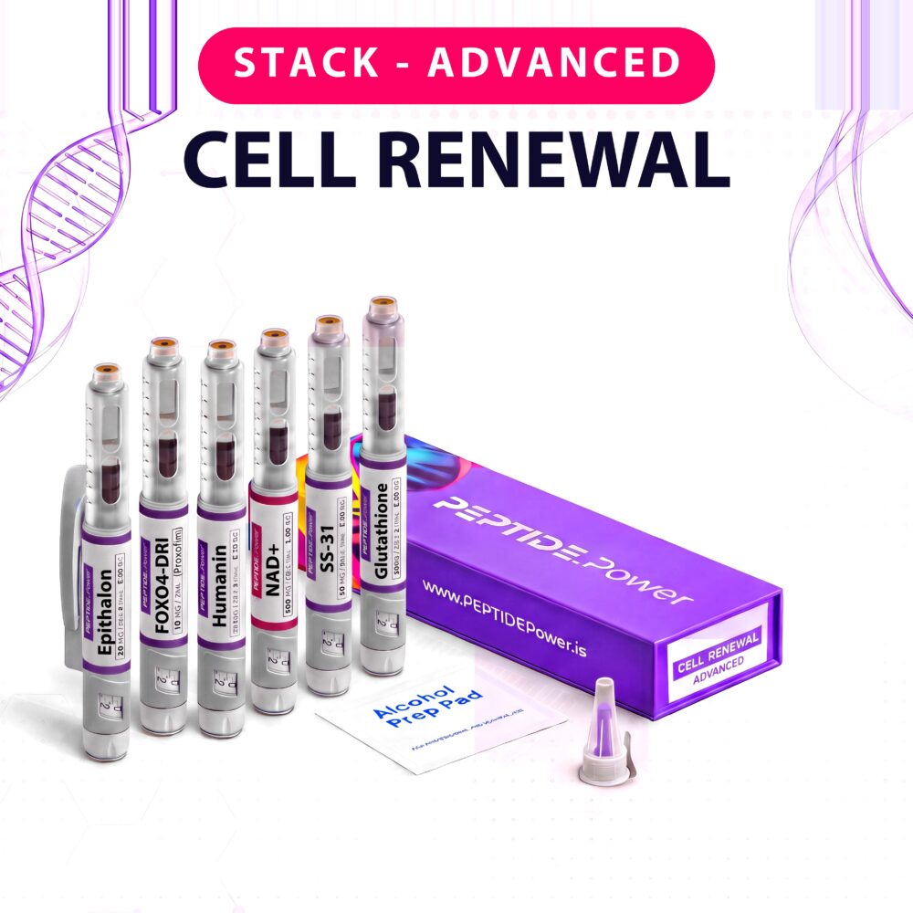 Cell Renewal - Advanced - Pre-Mixed Research Peptide Pen, 99%+ Purity (CoA) | PEPTIDE.Power