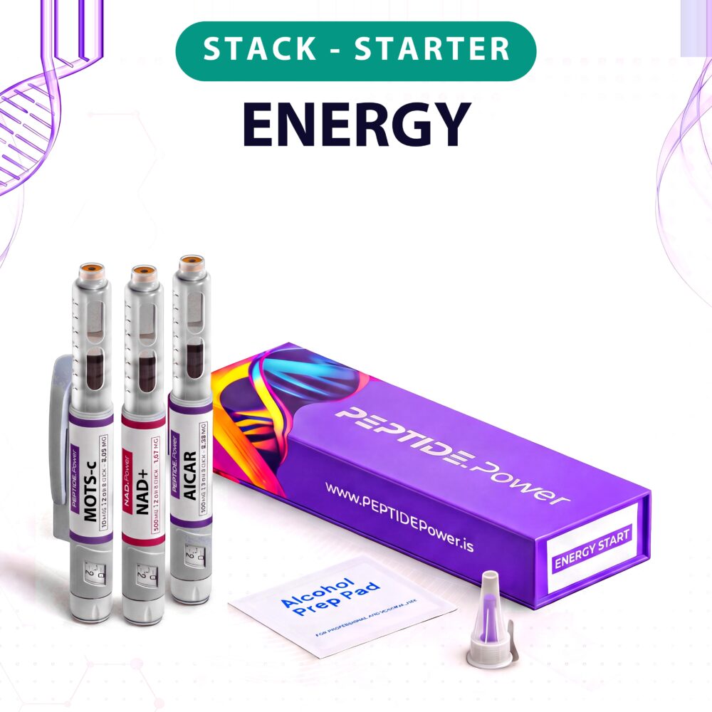 Energy - Start - Pre-Mixed Research Peptide Pen, 99%+ Purity (CoA) | PEPTIDE.Power