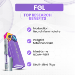 FGL Bienfaits: Modulation Neuroinflammatoire, Intégrité Mitochondriale, Mimétisme NCAM-FGFR, Déclin Lié à l'Âge