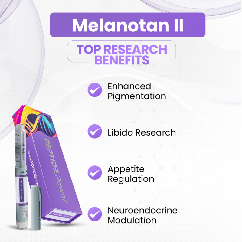 USA CoA Research Peptides 65 Melanotan II benefits 1
