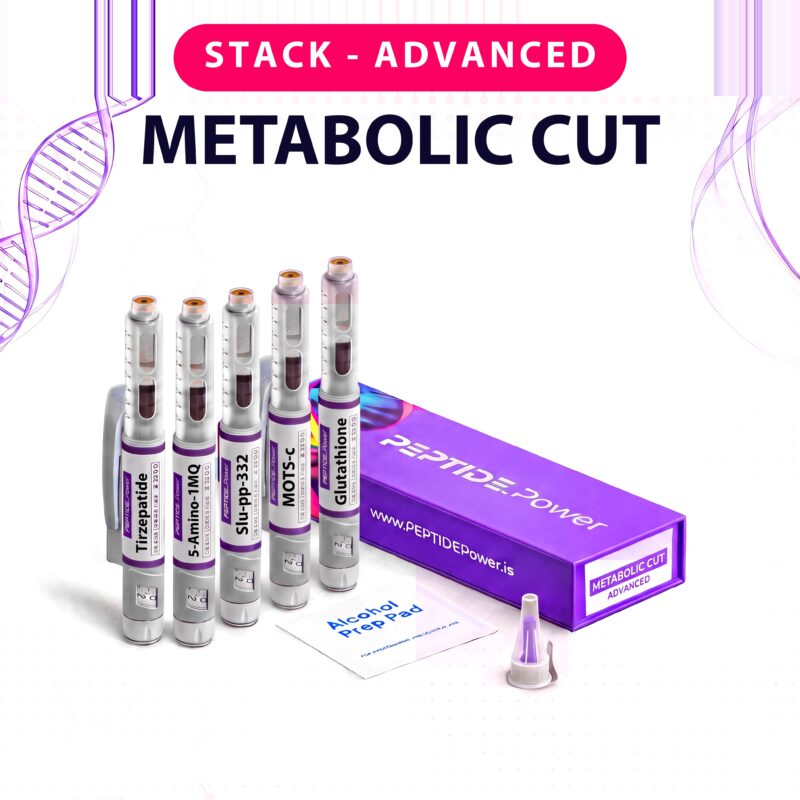 Metabolic Cut - Advanced - Pre-Mixed Research Peptide Pen, 99%+ Purity (CoA) | PEPTIDE.Power