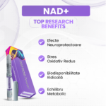 NAD+ Beneficii: Efecte Neuroprotectoare, Stres Oxidativ Redus, Biodisponibilitate Ridicată, Echilibru Metabolic