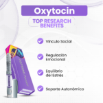 Oxytocin Beneficios: Vínculo Social, Regulación Emocional, Equilibrio del Estrés, Soporte Autonómico