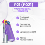 P21 (P021) - Prestazioni Cognitive, Neurogenesi Ippocampale, Upregolazione BDNF, Attività Neuroprotettiva