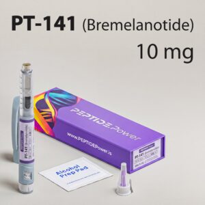 PT-141: 10 mg - Προαναμεμειγμένη Ερευνητική Πεπτιδική Πένα, 99%+ Καθαρότητα (CoA) | PEPTIDE.Power