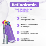 Retinalamin Bienfaits: Activité Neuroprotectrice, Modèles Rétinopathie Diabétique, Recherche Dystrophie Maculaire