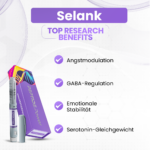 Selank Vorteile: Angstmodulation, GABA-Regulation, Emotionale Stabilität, Serotonin-Gleichgewicht