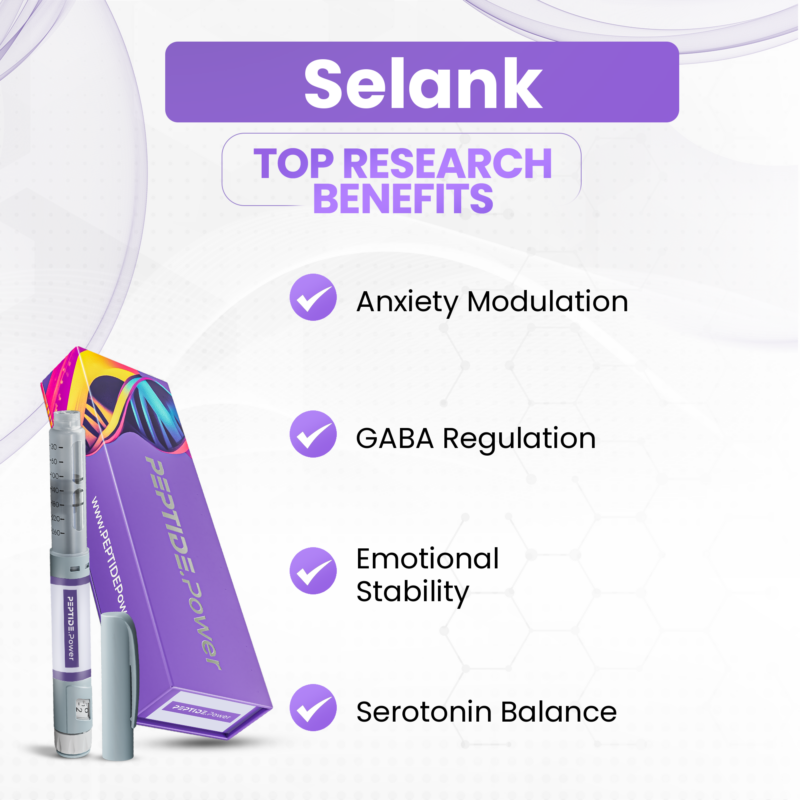 USA CoA Research Peptides 79 Selank benefits 1
