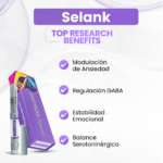 Selank Beneficios: Modulación de Ansiedad, Regulación GABA, Estabilidad Emocional, Balance Serotoninérgico
