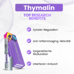 Thymalin Vorteile: Zytokin-Regulation, Anti-Inflammaging-Aktivität, Epigenetische Modulation, Interferon-Antwort