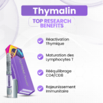 Thymalin Bienfaits: Réactivation Thymique, Maturation des Lymphocytes T, Rééquilibrage CD4/CD8, Rajeunissement Immunitaire