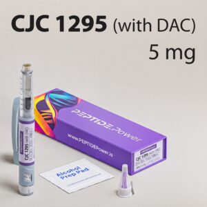 CJC 1295 (with DAC): 5 mg - Stylo de Peptide de Recherche Prémélangé, 99%+ Pureté (CoA) | PEPTIDE.Power