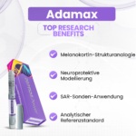 Adamax Vorteile: Melanokortin-Strukturanalogie, Neuroprotektive Modellierung, SAR-Sonden-Anwendung