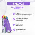 PNC-27 Benefici: Cinetica di Permeabilizzazione Rapida, Targeting Recettori di Superficie, Riferimento Multi-Linea