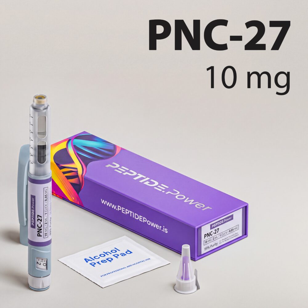 PNC-27: 10 mg - Pre-Mixed Research Peptide Pen, 99%+ Purity (CoA) | PEPTIDE.Power